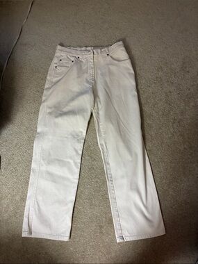 Blue Willi’s buff colored Straight-Leg Jeans. Size 40